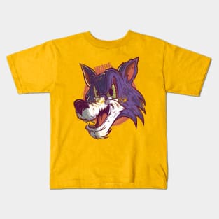 WOLF CARTOONS  Design T-shirt STICKERS CASES MUGS WALL ART NOTEBOOKS PILLOWS TOTES TAPESTRIES PINS MAGNETS MASKS Kids T-Shirt